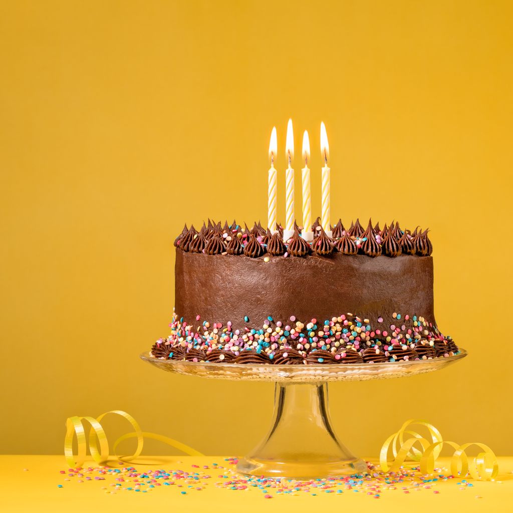 Le gâteau d’anniversaire au chocolat ! 